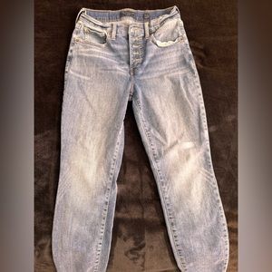 Lucky Brand ankle jeans. Worn one time.
